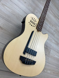 Godin A4 Ultra Bass 3-Voice Semi-Acoustic Bass - Natural SG
