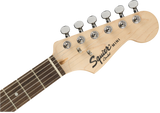 Squier Mini Stratocaster Electric Guitar, Black with Laurel Fingerboard