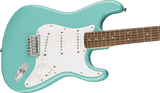 Squier Bullet Stratocaster HT Electric Guitar - Tropical Turquoise with Indian Laurel Fingerboard