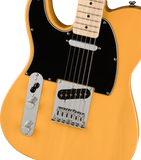 Squier Affinity Series Telecaster Left-Handed, Electric Guitar - Butterscotch Blonde