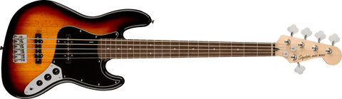 Squier Affinity Jazz Bass V 5-Strings with Laurel Fingerboard, 3-Color Sunburst