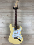 Fender Yngwie Malmsteen Stratocaster Scalloped Rosewood Fingerboard, Vintage White