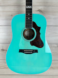 Godin Imperial Laguna Blue GT EQ Acoustic Electric Guitar with Deluxe TRIC Case