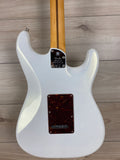 Fender American Ultra Stratocaster Left-Hand Guitar, Rosewood Fingerboard, Arctic Pearl