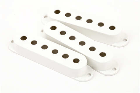 Fender Genuine Pickup Covers SSS for Stratocaster set of 3 - White