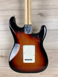Fender Player Stratocaster Left-handed Electric Guitar 3-Tone Sunburst with Maple Fingerboard