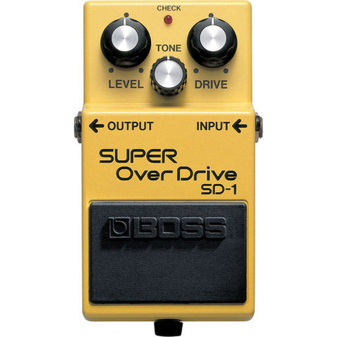 Boss SD-1 Super Overdrive Guitar Pedal - CBN Music Warehouse