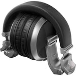 Pioneer DJ HDJ-X5-S Over-Ear DJ Headphones (Silver) - CBN Music Warehouse
