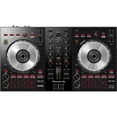 Pioneer DDJ-SB3 Portable 2-Channel DJ Controller - CBN Music Warehouse