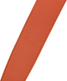 Fender Limited Leather Strap, Tangerine