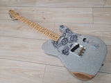 Fender Brad Paisley Road Worn Telecaster - Silver Sparkle