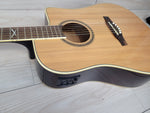 EKO NXT Series Dreadnought Cutaway - Natural