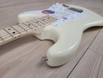 Fender Eric Clapton Stratocaster Electric Guitar - Olympic White with Maple Fingerboard