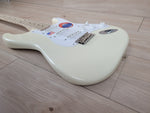 Fender Eric Clapton Stratocaster Electric Guitar - Olympic White with Maple Fingerboard