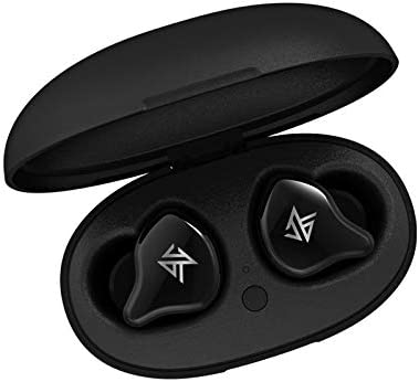KZ S1D TWS Bluetooth 5.0 Wireless in Ear Earphones Technology Sport Earphones (Black)