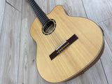 Ortega Family Series RCE125SN Thinline Acoustic-Electric Classical Guitar