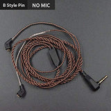 KZ Original Replacement Cable Oxygen Free Type "B" for compatible models KZ In Ear Earphones