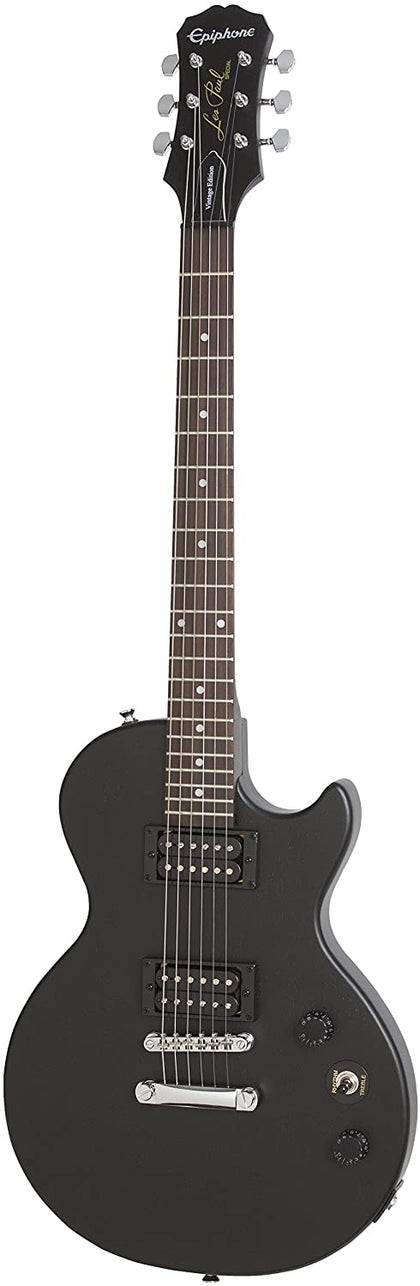 Epiphone Les Paul Special Vintage Edition Electric Guitar - Vintage Worn Ebony - CBN Music Warehouse