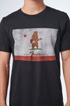 Fender Bear Flag Men's T-Shirt, Dark Grey - Large - CBN Music Warehouse