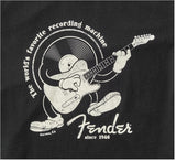 Fender Recording Machine T-Shirt Black - Large - CBN Music Warehouse