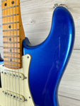 Fender American Ultra Stratocaster Left-Hand, Maple Fingerboard, Cobra Blue
