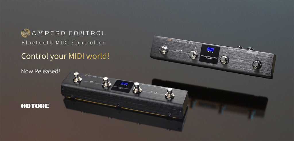Hotone EC-4 Ampero Control Bluetooth/MIDI Guitar Pedal Foot