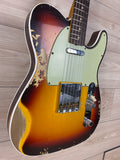 Fender Custom Shop 1960 Telecaster Custom Heavy Relic - Chocolate 3-Tone Sunburst