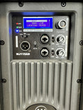 MJ Audio MJ112AS 1000W 12 inch Powered Speaker with Bluetooth