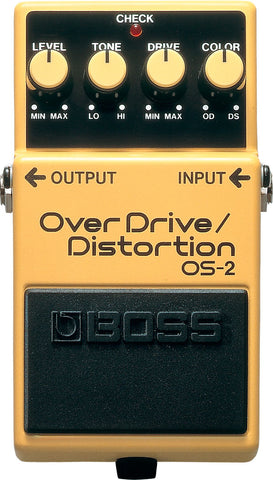 Boss OS-2 Overdrive/Distortion Guitar Effects Pedal - CBN Music Warehouse
