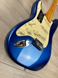 Fender American Ultra Stratocaster Left-Hand, Maple Fingerboard, Cobra Blue