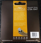 Olympia CTA1047 Accoustic Guitar Strings 010-047 - Extra Light - CBN Music Warehouse