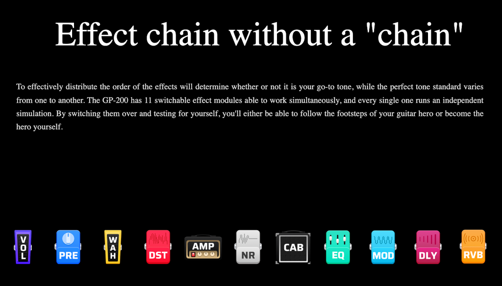 Valeton GP-200 Multi-Effects Processor Floorboard for Guitar w/ Color – CBN Music Warehouse