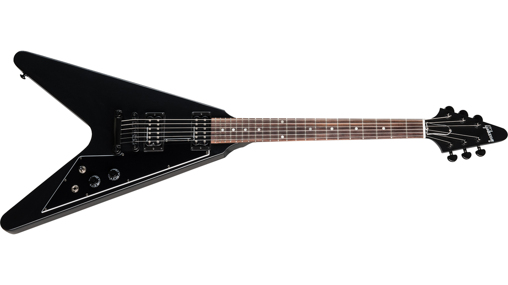Gibson Flying V エレキギター ブラック Gibson Flying V B-2 - Satin Ebony – CBN Music Warehouse