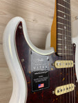 Fender American Ultra Stratocaster Left-Hand Guitar, Rosewood Fingerboard, Arctic Pearl