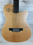 Godin 025343 A12 12-String Acoustic-Electric Guitar - Natural SG