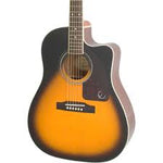Epiphone AJ-220SCE Acoustic Electric Guitar, Vintage Sunburst - CBN Music Warehouse