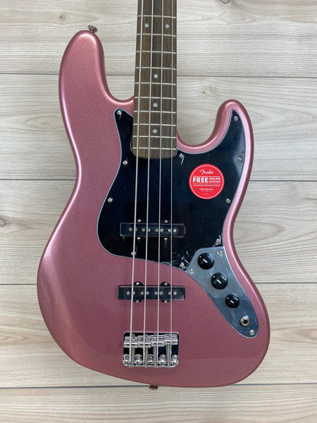 Fender jazz bass burgundy mist hotsell