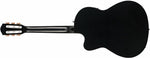 Fender CN-140SCE BLK Classical Acoustic Electric Guitar - CBN Music Warehouse