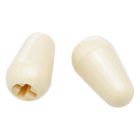 Fender Original Stratocaster Aged White Switch Tips for USA & Mexico Stratocaster 0994938000 - CBN Music Warehouse