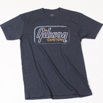 Gibson Custom t-shirt heathered gray Medium - CBN Music Warehouse