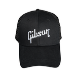 Gibson GA-BKMC Black Trucker Snapback Cap - CBN Music Warehouse