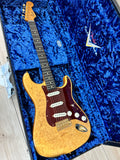 Fender Custom Shop Artisan Maple Burl Strat NOS, Ebony Madagascar Fingerboard, Aged Natural