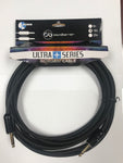 Sound Barrier Ultra Series 18' 1/4" Instrument Cable with Silent Plug and PVC Jacket - CBN Music Warehouse