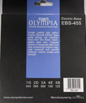 Olympia EBS-410 Electric Bass Strings - 040, 060, 075, 095 - CBN Music Warehouse