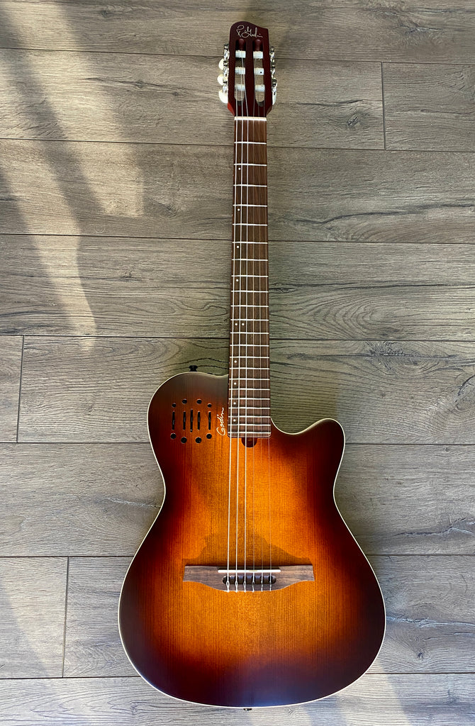 Godin multiac encore on sale burnt umber