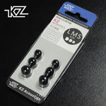 KZ Noise Isolation Memory Foam Ear tips - 3 Pairs L M S Size Replacement Earbuds for KZ In-Ear Earphones - Black