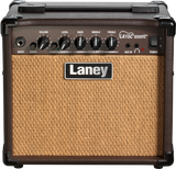 Laney LA15C 15W 2x5 Acoustic Combo Amp Brown - CBN Music Warehouse