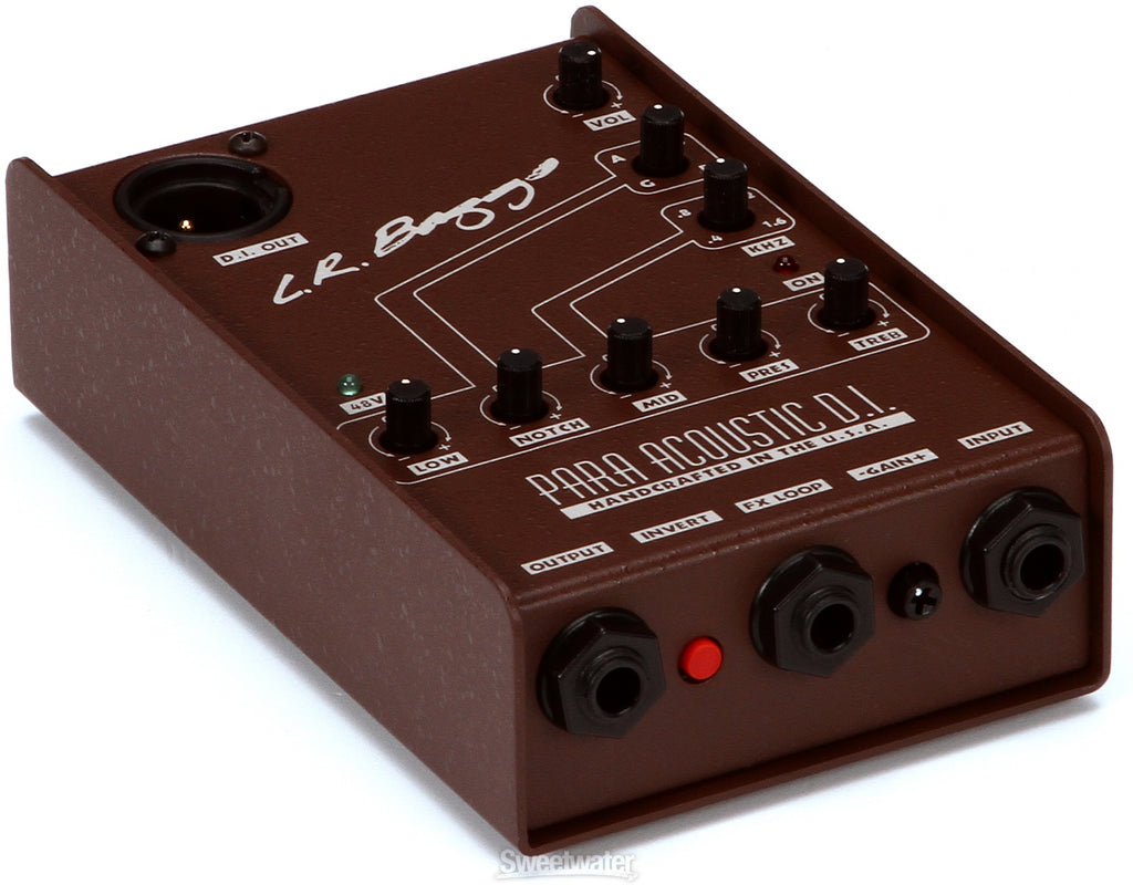 L.R. Baggs PARA Acoustic DI & Preamp w/ 5-BAND EQ – CBN Music