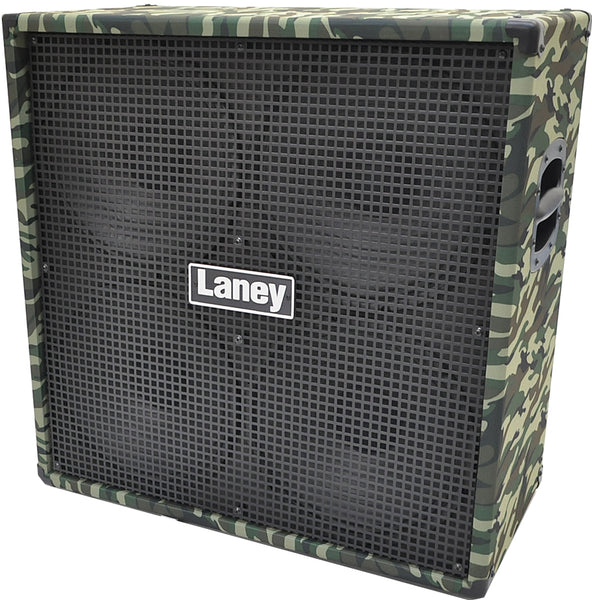 Laney LX 412 CAMO Straight Guitar Amplifier Cabinet, 200 Watts