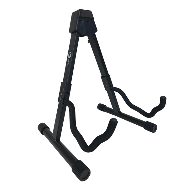 Guitar Stand Black Folding Metal Electric Acoustic Free Standing A Frame  Stand